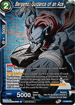 Bergamo Guidance of an Ace Championship Pack 2021 Vol1 P-329 Promotion Cards Dragonball Super card