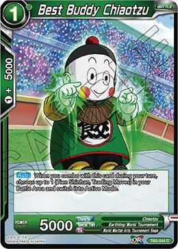 Best Buddy Chiaotzu Foil TB2-044 World Martial Arts Tournament Dragonball Super card