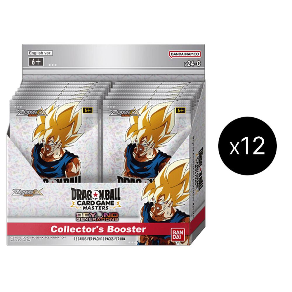 Beyond Generations Collector Booster Box Case Beyond Generations Dragonball Super card