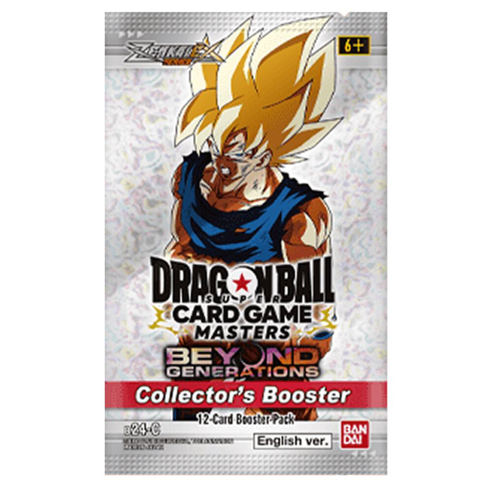 Beyond Generations Collector Booster Pack Beyond Generations Dragonball Super card