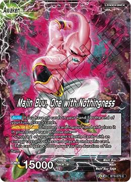 Bibidi Majin Buu One with Nothingness Foil BT9-070 Universal Onslaught Dragonball Super card