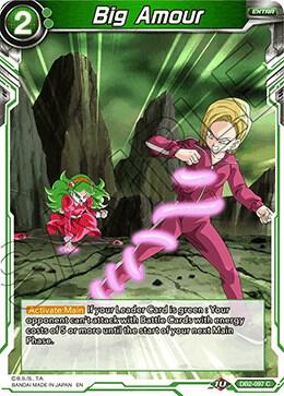 Big Amour DB2-097 Draft Box 05 - Divine Multiverse Dragonball Super card
