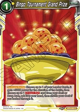 Bingo Tournament Grand Prize Foil BT8-085 Malicious Machinations Dragonball Super card