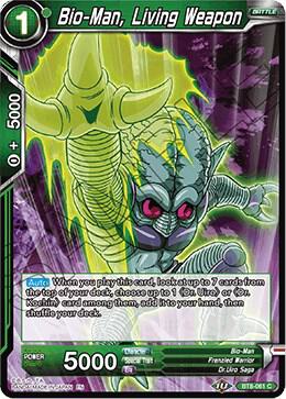 Bio Man Living Weapon BT8-061 Malicious Machinations Dragonball Super card
