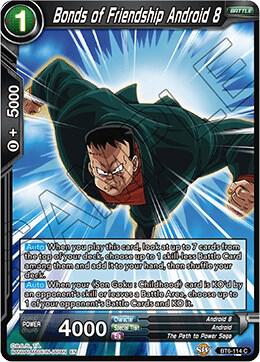 Bonds of Friendship Android 8 Foil BT6-114 Destroyer Kings Dragonball Super card