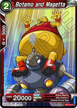 Botamo and Magetta DB1-013 Draft Box 04 - Dragon Brawl Dragonball Super card