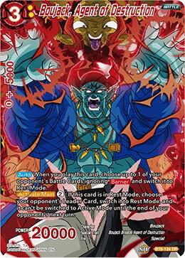 Boujack Agent of Destruction BT6-124 Destroyer Kings Dragonball Super card