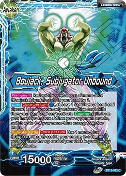Boujack Boujack Subjugator Unbound Foil BT13-032 Supreme Rivalry Dragonball Super card
