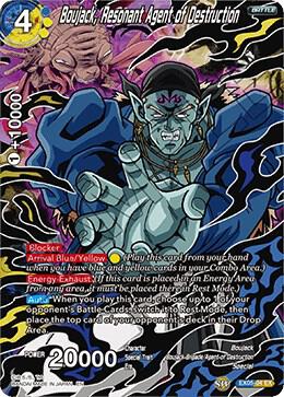 Boujack Resonant Agent of Destruction Alternate Art EX05-04 Special Anniversary Set 2020 Dragonball Super card