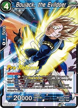 Boujack the Evildoer BT13-047 Supreme Rivalry Pre-Release Cards Dragonball Super card