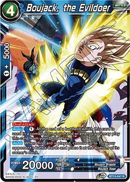 Boujack the Evildoer Foil BT13-047 Supreme Rivalry Dragonball Super card