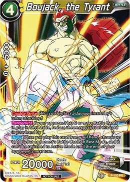 Boujack the Tyrant P-100 Promotion Cards Dragonball Super card