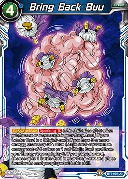 Bring Back Buu BT6-050 Destroyer Kings Dragonball Super card