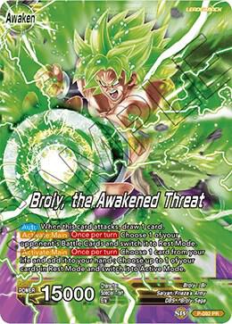 Broly Broly the Awakened Threat Broly Pack Vol 1 P-092 Promotion Cards Dragonball Super card
