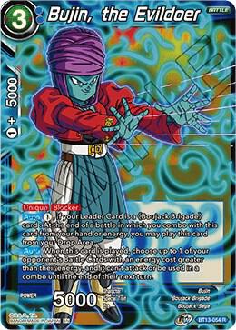 Bujin the Evildoer BT13-054 Supreme Rivalry Dragonball Super card