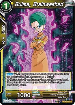 Bulma Brainwashed Foil BT8-076 Malicious Machinations Dragonball Super card