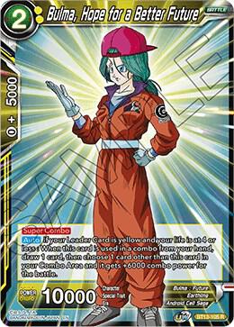 Bulma Hope for a Better Future BT13-105 Supreme Rivalry Dragonball Super card