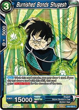 Burnished Bonds Shugesh Foil TB3-028 Clash of Fates Dragonball Super card
