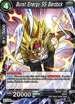Burst Energy SS Bardock BT4-100 Colossal Warfare Dragonball Super card