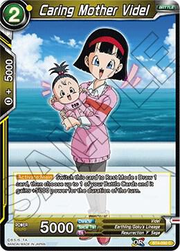 Caring Mother Videl BT4-090 Colossal Warfare Dragonball Super card