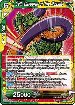 Cell Devourer of the Masses Foil BT9-114 Universal Onslaught Dragonball Super card