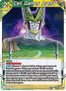Cell Games Arena BT9-124 Universal Onslaught Dragonball Super card