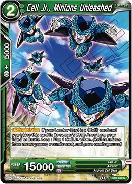 Cell Jr Minions Unleashed Foil BT9-040 Universal Onslaught Dragonball Super card