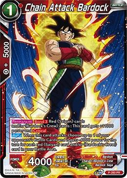 Chain Attack Bardock P-293 Promotion Cards Dragonball Super card
