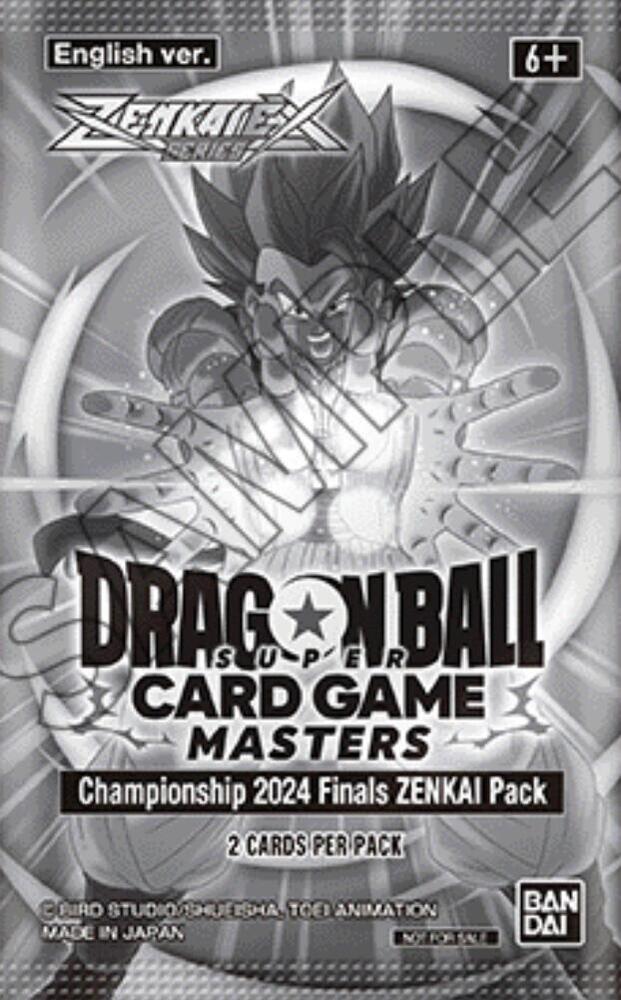 Championship 2024 Finals Zenkai Pack  Tournament Promotion Cards Dragonball Super card