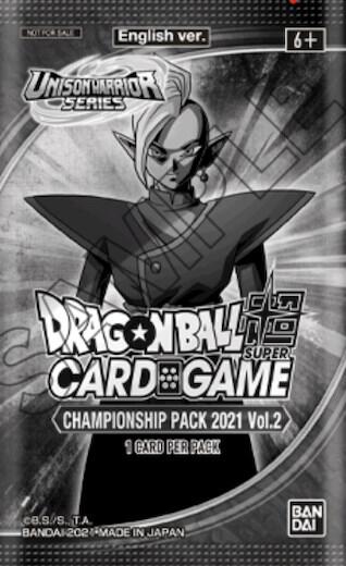 Championship Pack 2021 Vol 2  Promotion Cards Dragonball Super card