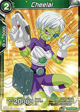 Cheelai BT13-079 Supreme Rivalry Dragonball Super card