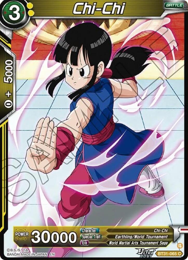 Chi Chi BT31-065 Impact Beyond Dimensions Dragonball Super card