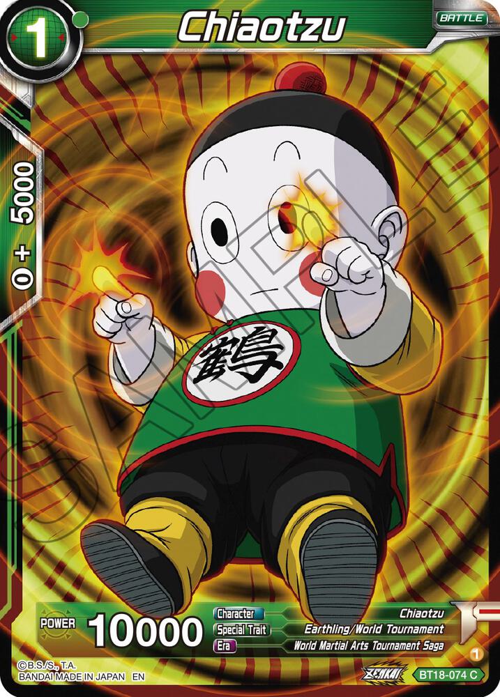 Chiaotzu BT18-074 Dawn of the Z-Legends Dragonball Super card