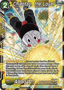Chiaotzu the Loyal Power Booster World Martial Arts Tournament P-157 Promotion Cards Dragonball Super card