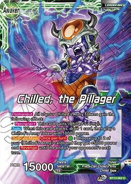 Chilled Chilled the Pillager Foil BT13-062 Supreme Rivalry Dragonball Super card