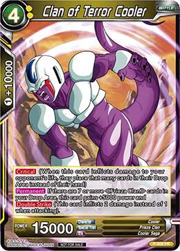 Clan of Terror Cooler Foil Version P-009 Promotion Cards Dragonball Super card