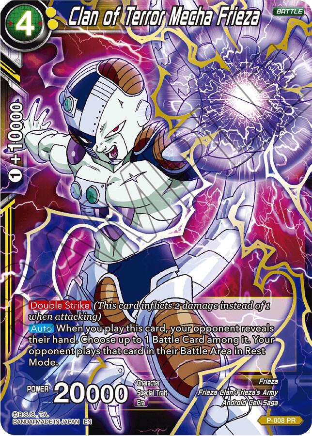 Clan of Terror Mecha Frieza Alternate Art Foil P-008 Special Anniversary Set Dragonball Super card