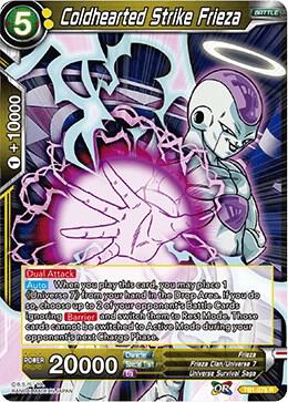 Coldhearted Strike Frieza TB1-078 Tournament of Power Dragonball Super card