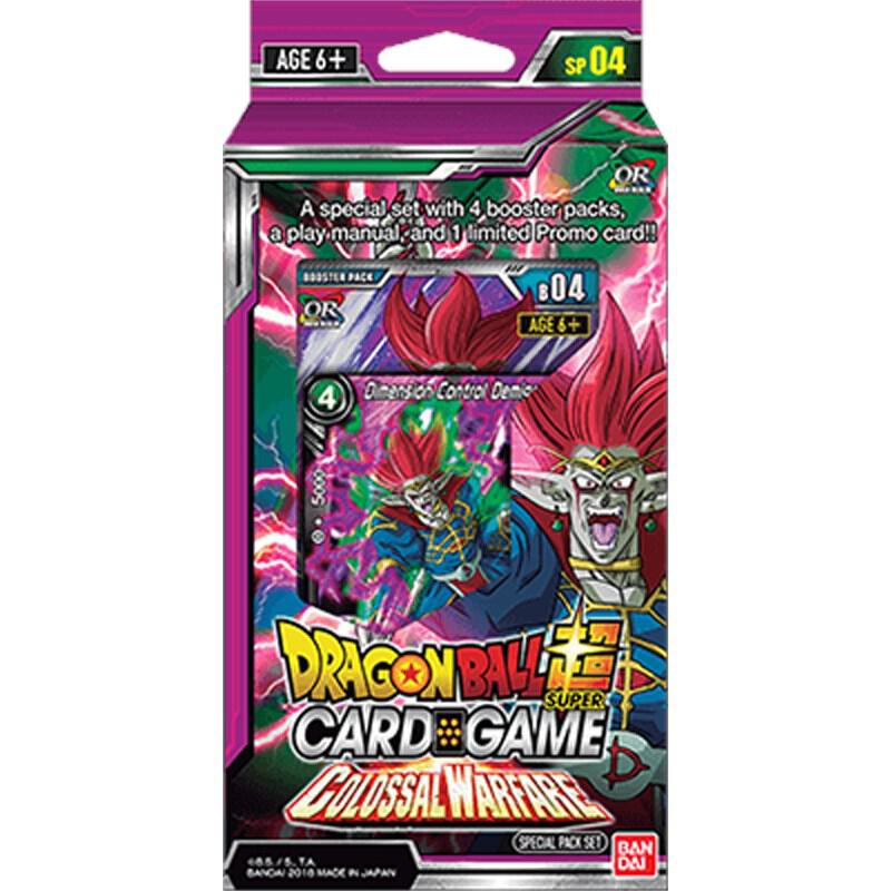 Colossal Warfare Special Pack Set  Colossal Warfare Dragonball Super card