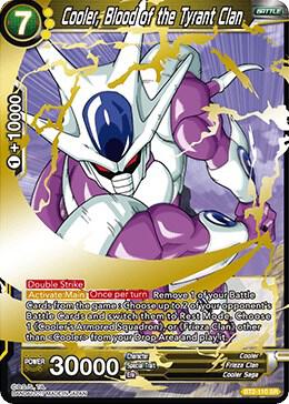 Cooler Blood of the Tyrant Clan BT2-110 Union Force Dragonball Super card