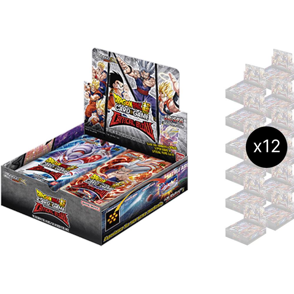 Critical Blow Booster Box Case  Critical Blow Dragonball Super card