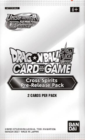 Cross Spirits Pre Release Pack  Promotion Cards Dragonball Super card