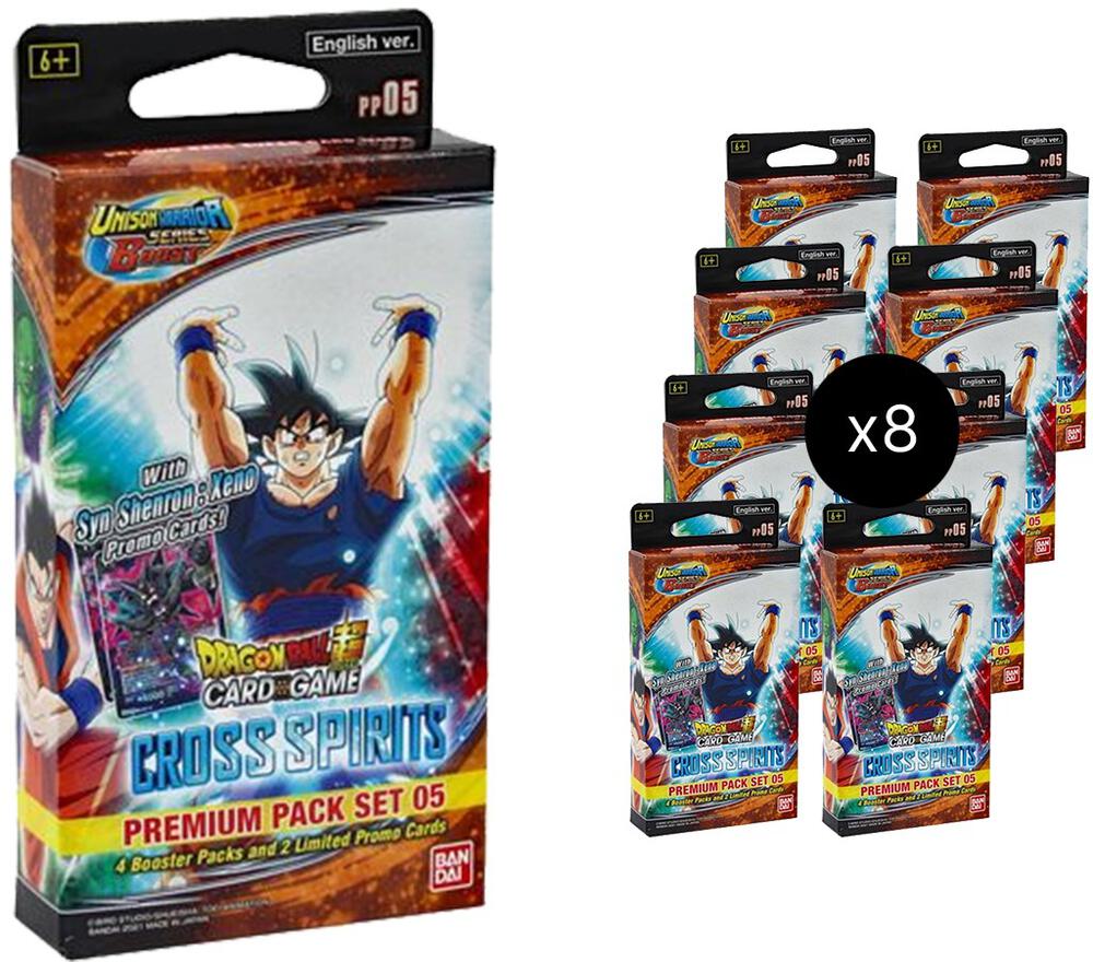 Cross Spirits Premium Pack Set 05 Display Cross Spirits Dragonball Super card