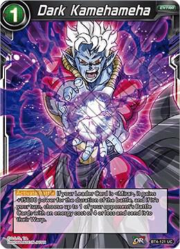 Dark Kamehameha Foil BT4-121 Colossal Warfare Dragonball Super card