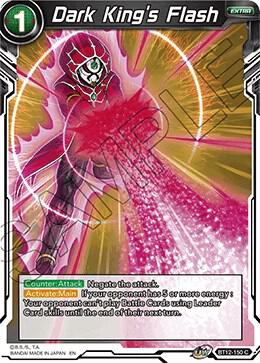 Dark Kings Flash BT12-150 Vicious Rejuvenation Dragonball Super card