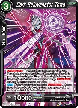 Dark Rejuvenator Towa BT4-112 Colossal Warfare Dragonball Super card