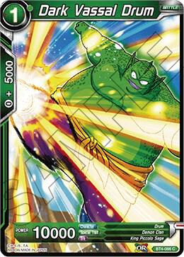 Dark Vassal Drum BT4-066 Colossal Warfare Dragonball Super card