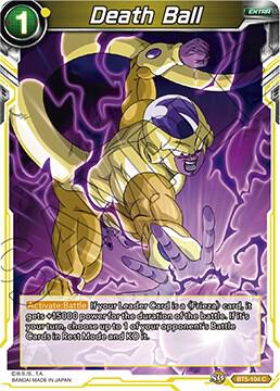 Death Ball BT5-104 Miraculous Revival Dragonball Super card