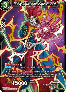 Demigra Over Realm Unleashed EX06-32 Special Anniversary Set Dragonball Super card