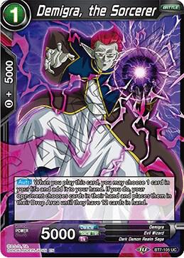 Demigra the Sorcerer Foil BT7-105 Assault of the Saiyans Dragonball Super card